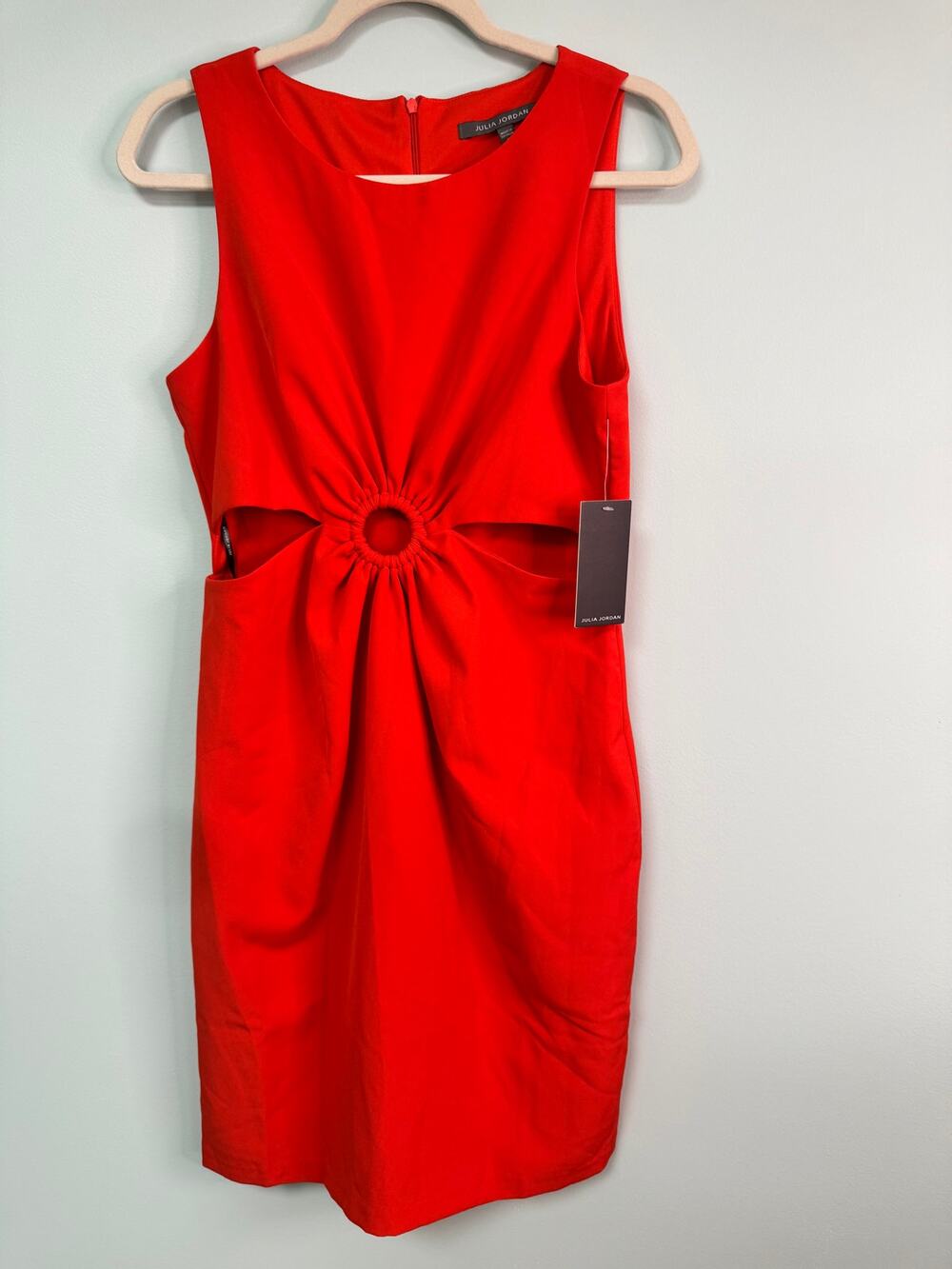 NWT! Julia Jordan Cutout Mini Dress - Size 8 - Orange